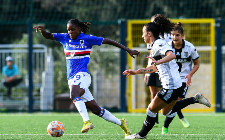 Ten-woman Samp nearly beat Parma