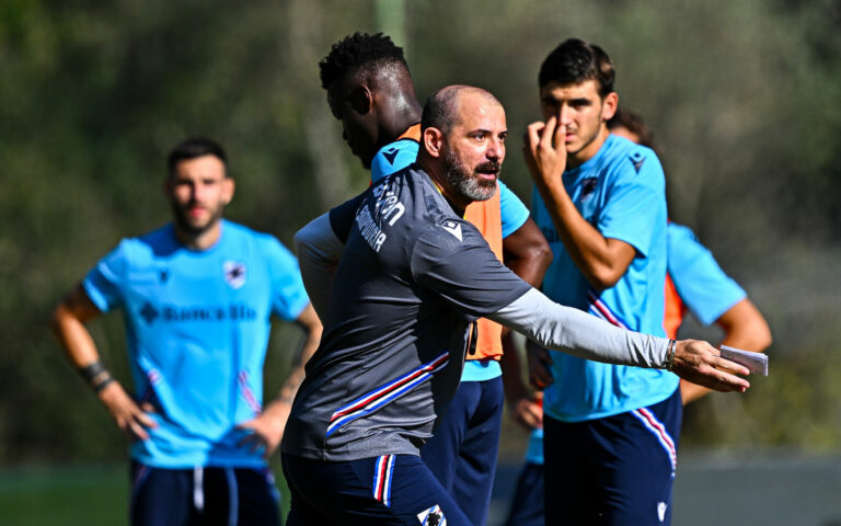 Stankovic’s first training session