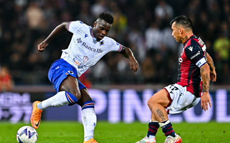Samp fight back to earn draw at Bologna
