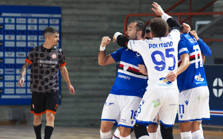 Cinquina al Pistoia, la Samp Futsal vola agli ottavi di Coppa