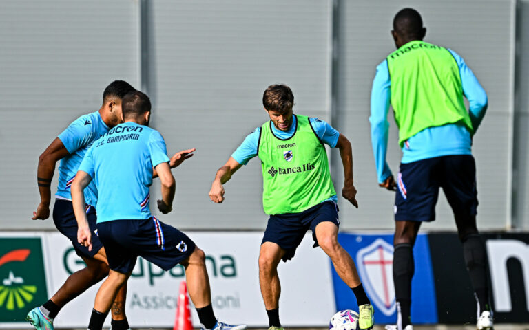 Tactics in morning session ahead of Fiorentina