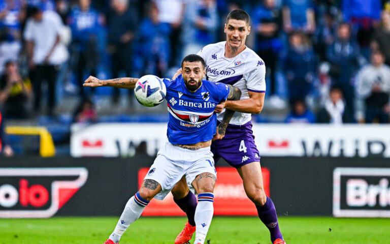 Samp slip to 2-0 defeat to Fiorentina