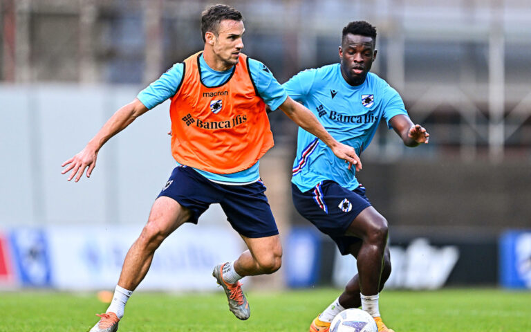 Samp in campo a Bogliasco, venerdì rifinitura