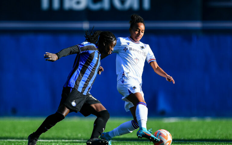 Samp Women: Inter edge quarter-final first leg