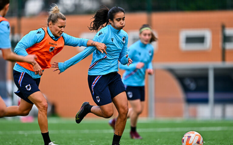 Women: back in training ahead of trip to Inter