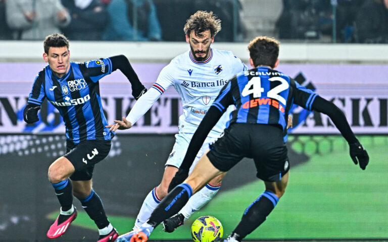 Samp beaten 2-0 by Atalanta in Bergamo