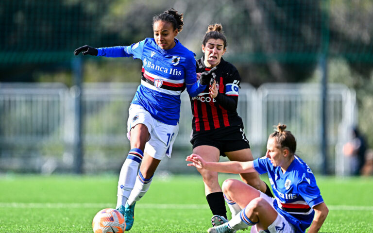 Samp Women beaten by AC Milan