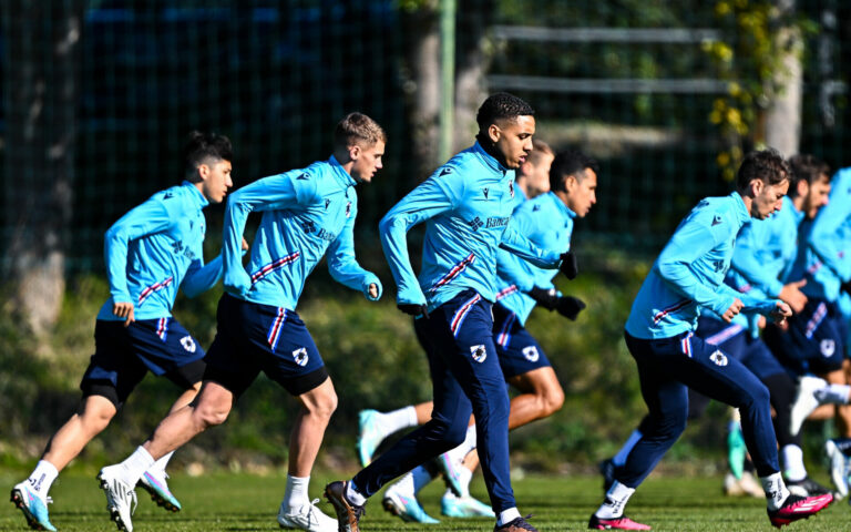 Fitness drills ahead of Bologna