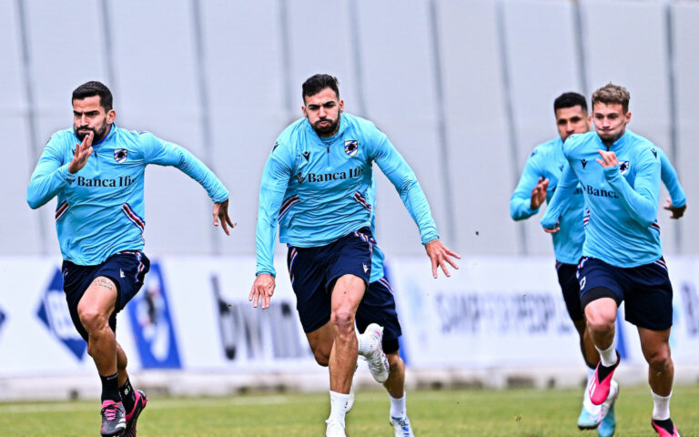 Strength work at the Mugnaini ahead of Lecce