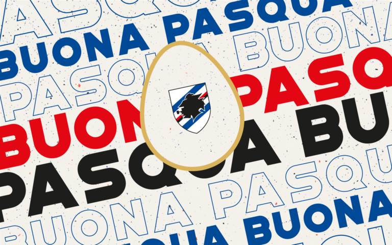 Auguri blucerchiati di buona Pasqua dall’U.C. Sampdoria