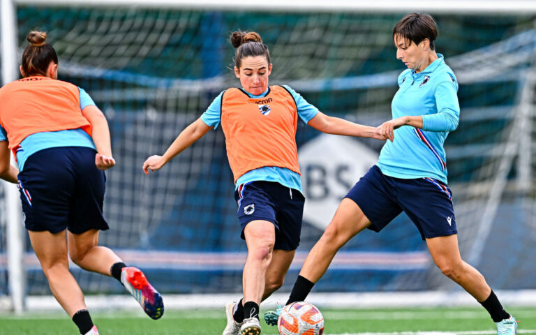 Samp Women: ripresa a Bogliasco in vista del match con il Como