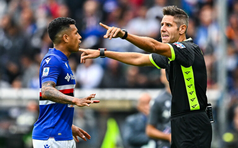 Arbitri: Udinese-Sampdoria affidata a Baroni di Firenze