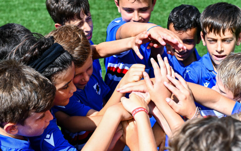 Samp Camp: a Bardonecchia i campi estivi blucerchiati