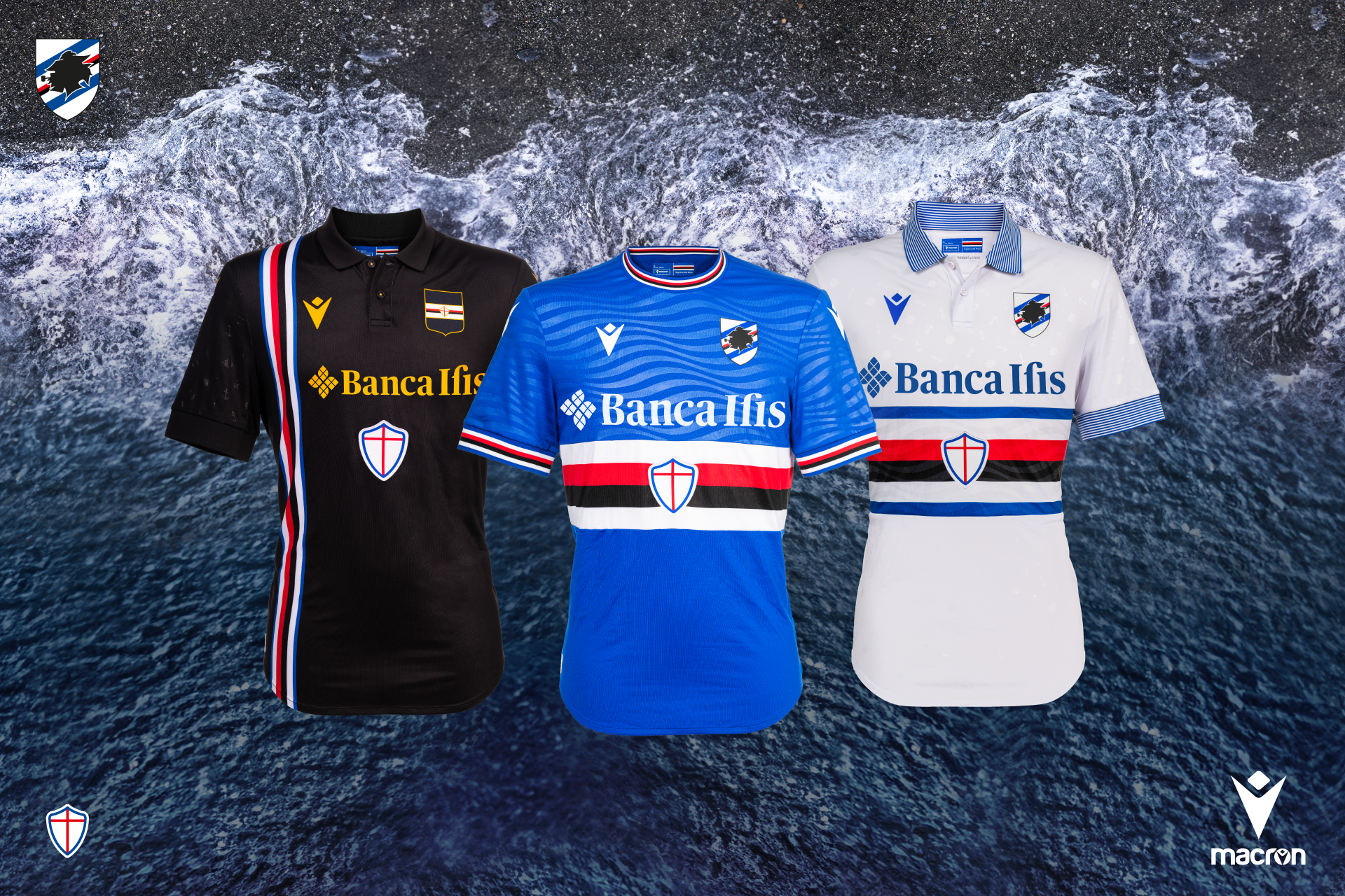 Signora del Mare: Sampdoria e Macron presentano i kit 2023/24