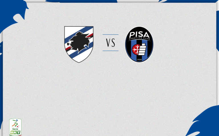 Opta Sports: il match program di Sampdoria-Pisa