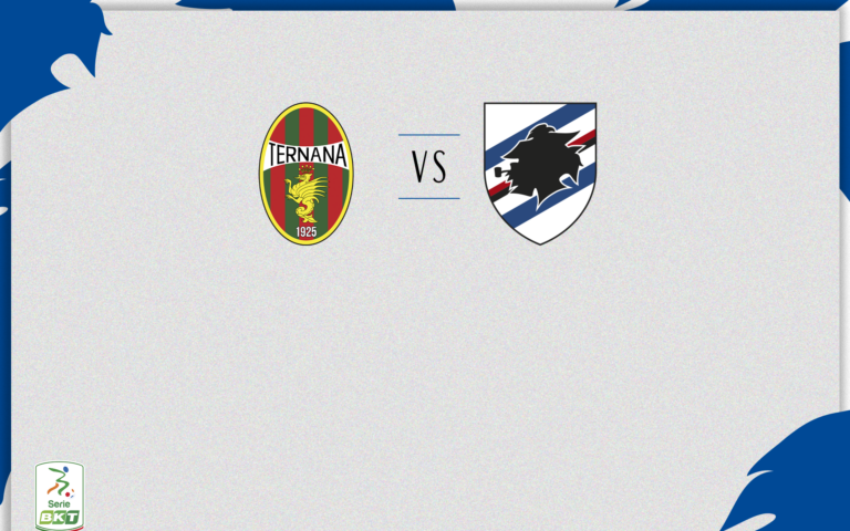 Opta Sports: il match program di Ternana-Sampdoria
