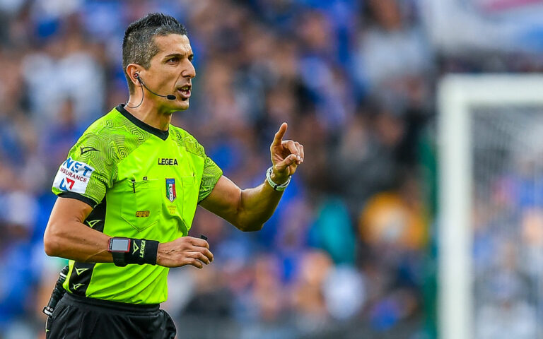 Arbitri: Samp-Catanzaro affidata a Marinelli di Tivoli
