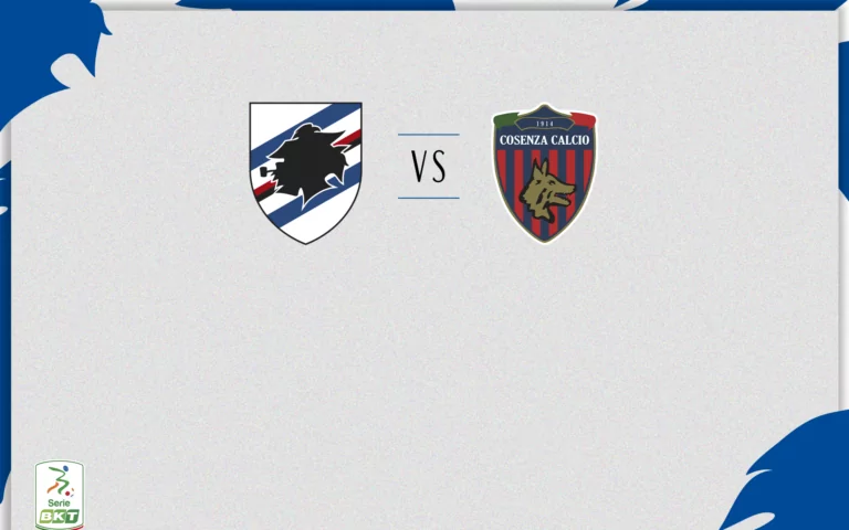 Sampdoria-Cosenza: info accrediti media e fotografi