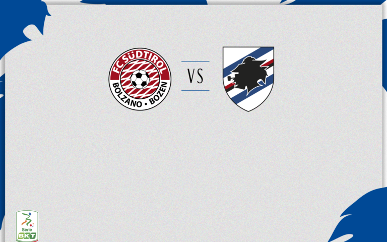 Opta Sports: il match program di Südtirol-Sampdoria