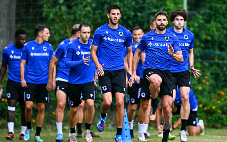 Forza in palestra e trasformazione per la Samp, venerdì mattutino