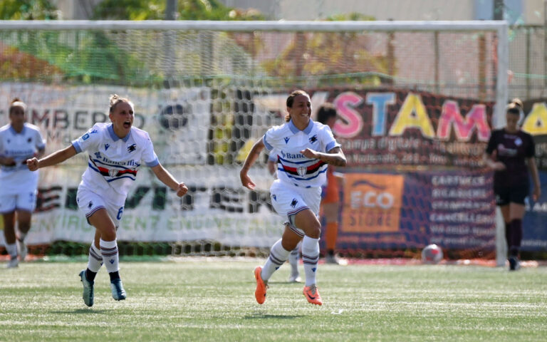 Oliviero-gol, Pomigliano battuto: Samp Women avanti in Coppa Italia