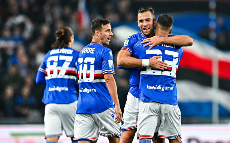 Doppio Depaoli, Spezia al tappeto: la Samp vince la terza di fila