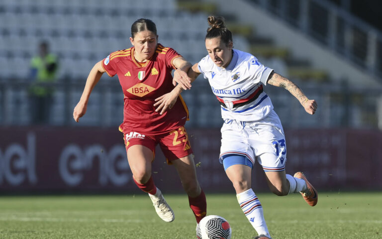Roma all’inglese su un’encombiabile Sampdoria Women