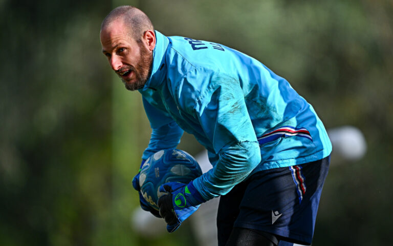 Two groups training for Samp, morning session on Thursday