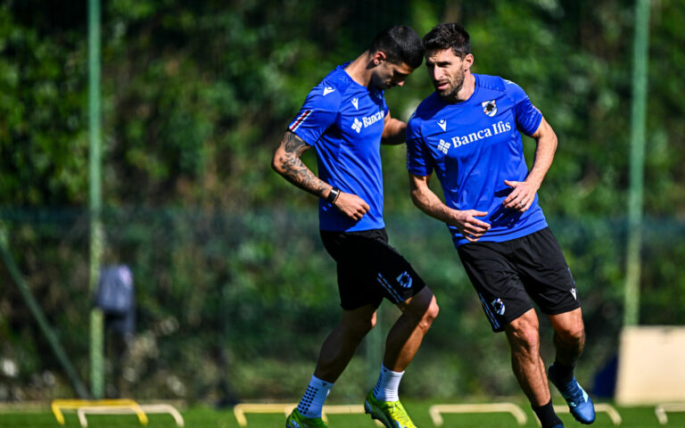 Minus two to Samp-Cremonese, final training on Monday