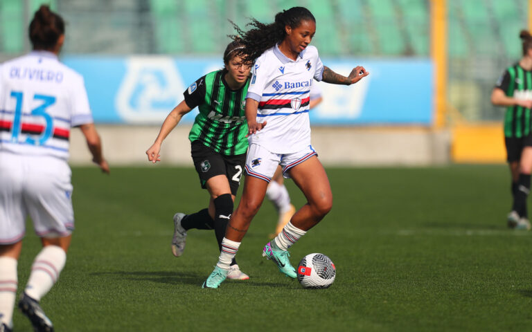 La Samp Women cade al “Ricci”: il Sassuolo vince 2-0