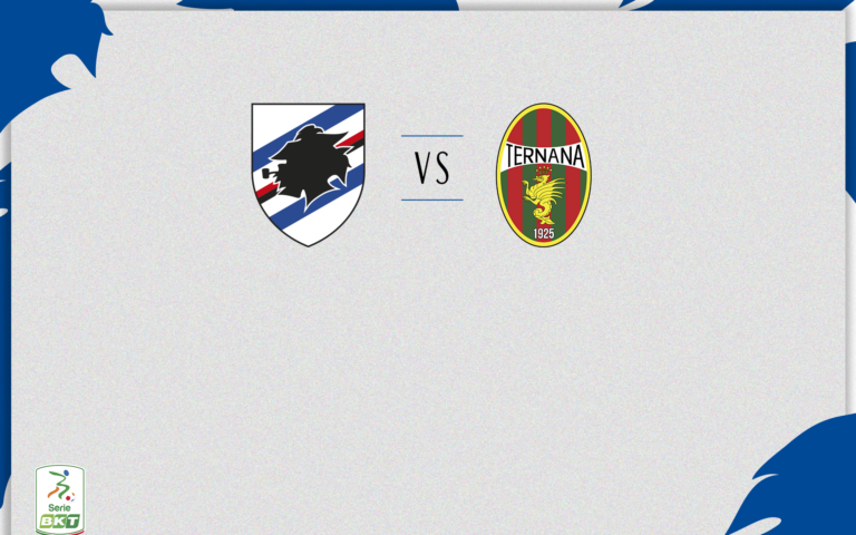 Opta Sports: il match program di Sampdoria-Ternana