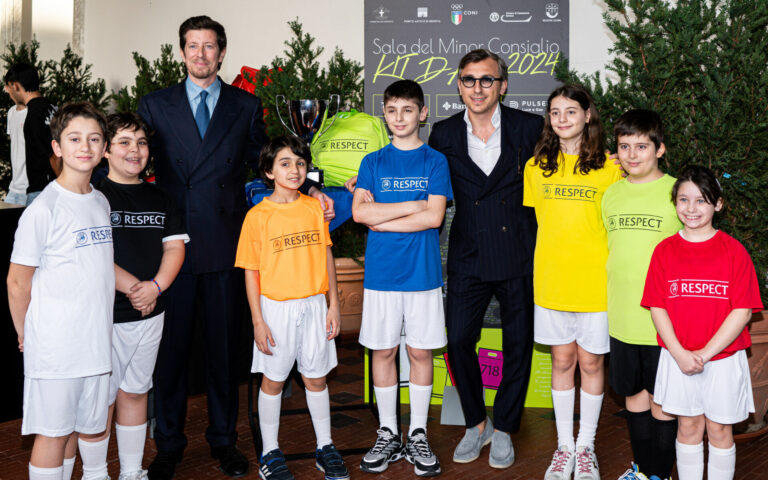 Il presidente Manfredi al Kit Day del Torneo Ravano 2024