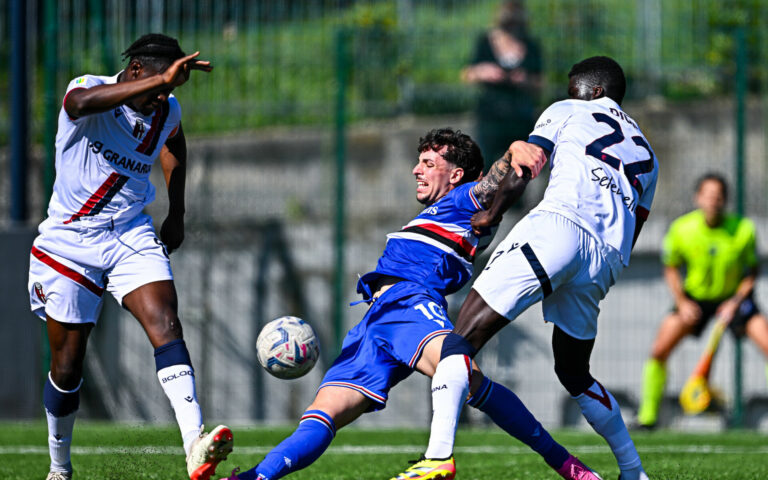 Samp Primavera superata a Bogliasco, il Bologna vince nel finale