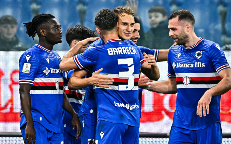 Tris De Luca e Stojanovic, la Samp piega la Ternana