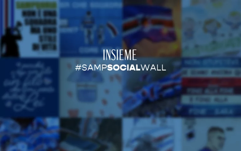 Insieme: il tuo incitamento sul #SampSocialWall