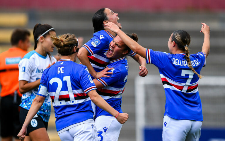 Doppietta di Tori Della Peruta, la Samp Women piega il Napoli