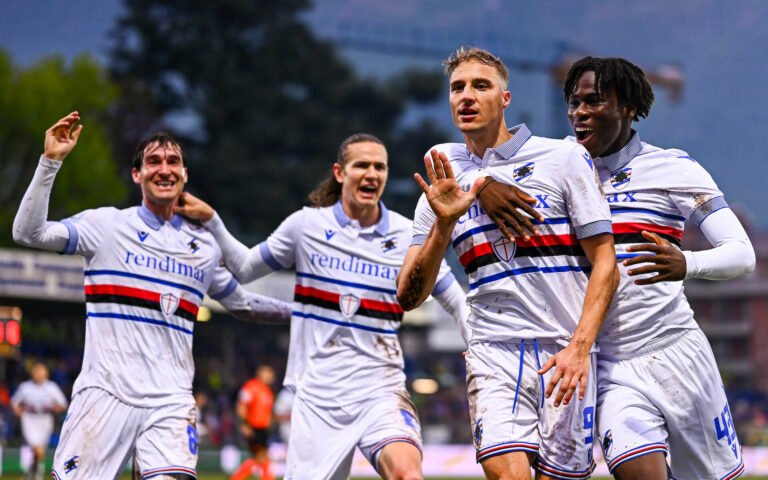 De Luca entra e segna, la Samp supera il Lecco a domicilio