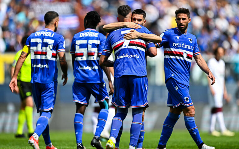 Esposito-gol, Samp wins and secures a spot in the playoffs