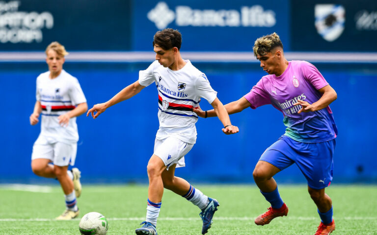 Playoff U16: pari con il Milan ma la Samp si ferma in semifinale