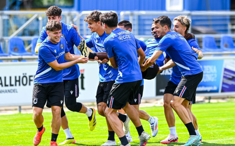 Giochi e sorrisi per affinare l’intesa, venerdì pomeridiano