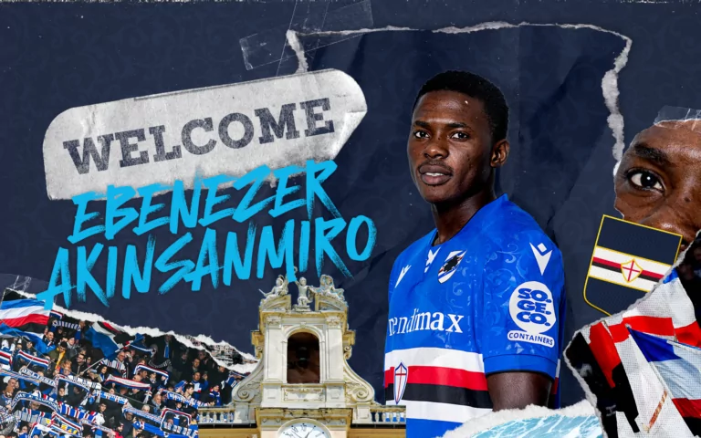 Akinsanmiro è blucerchiato: temporaneo dall’Inter