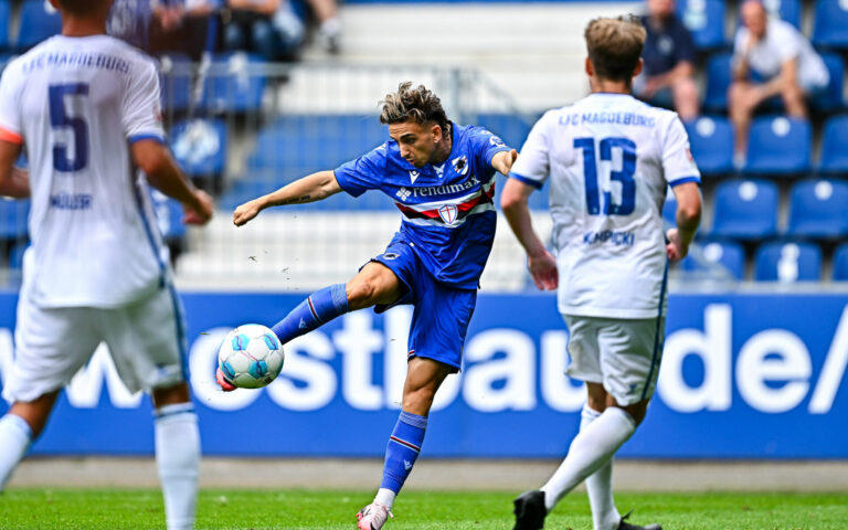 Amichevoli, Magdeburg-Sampdoria: la fotogallery