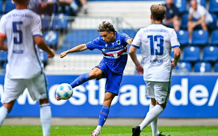 Amichevoli, Magdeburg-Sampdoria: la fotogallery
