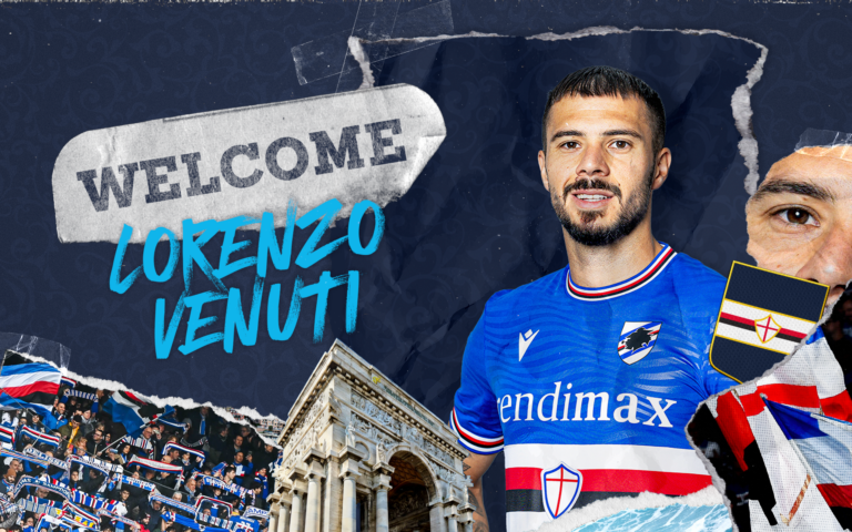 Venuti è blucerchiato: arriva dal Lecce a titolo definitivo