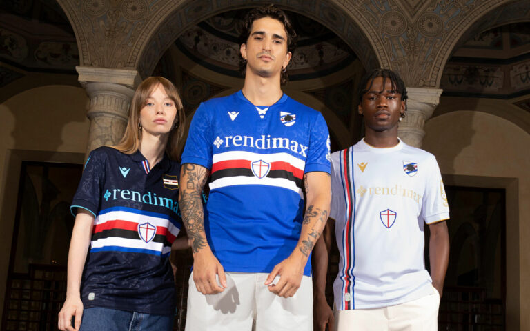 U.C. Sampdoria e Macron presentano i nuovi kit 2024/25