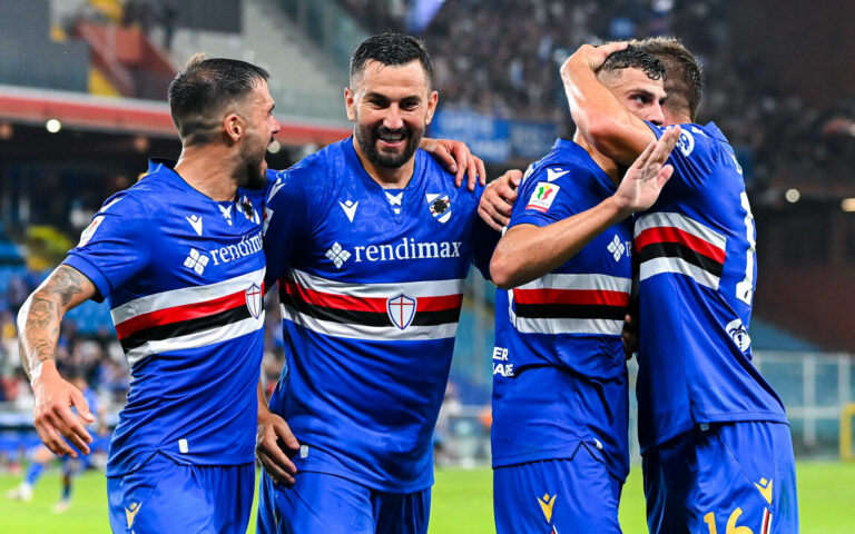 La Samp batte il Como ai rigori e si regala il derby di Coppa Italia