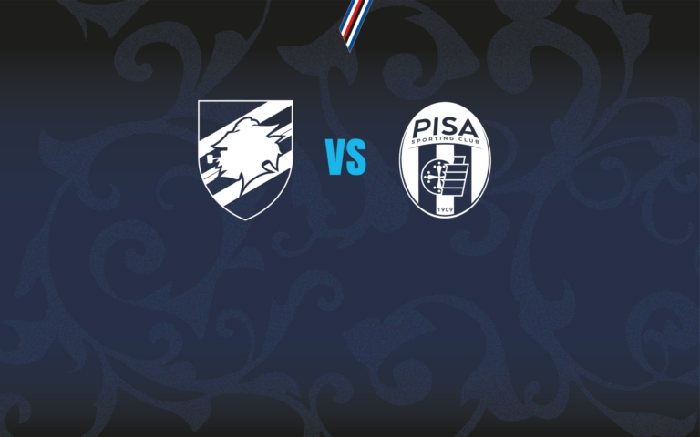 Sampdoria-Pisa: info accrediti media e fotografi