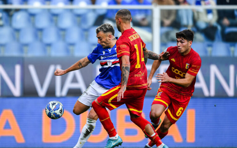 Leonardi riacciuffa il Catanzaro: la Samp pareggia 3-3