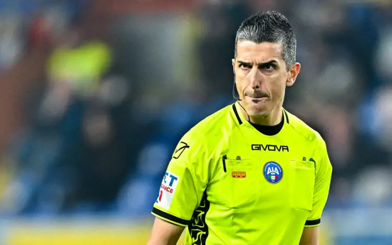 Arbitri: Reggiana-Samp sarà diretta da Marinelli di Tivoli
