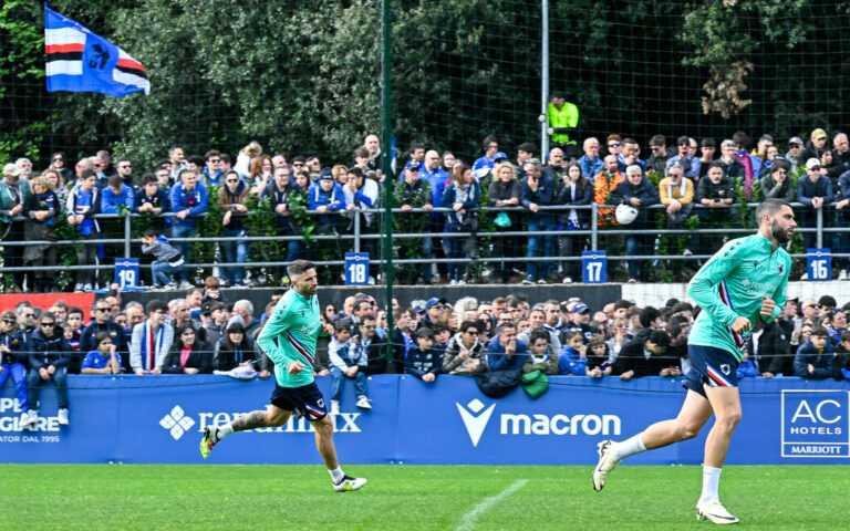 Pomeridiano di fronte ai tifosi, domenica rifinitura e partenza